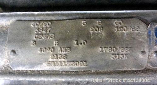 Used Stainless Steel Baker Perkins Turbosphere Mixer Granulator