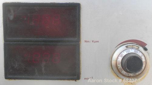 Used Stainless Steel Brabender Planetary Mixer, 1 Gallon