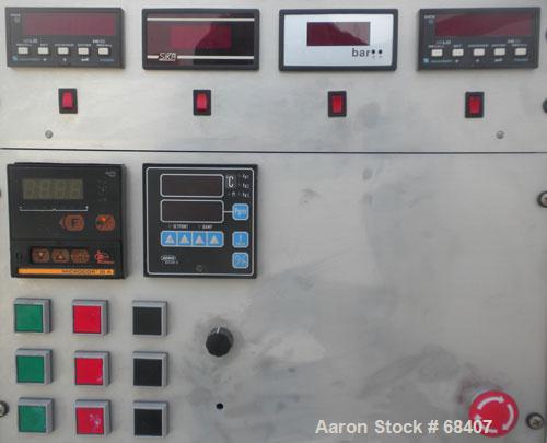 Used Stainless Steel Brabender Planetary Mixer, 1 Gallon