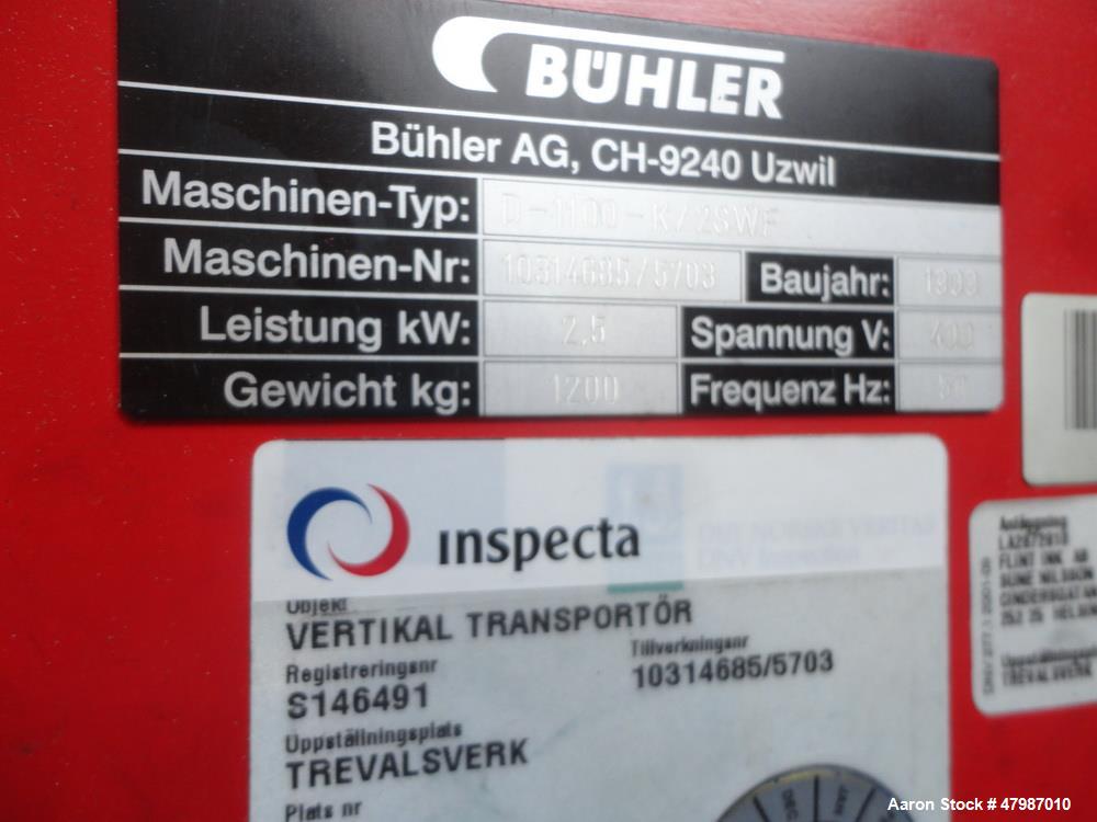 Used Buhler Press-Out Unit, Type SOVE 1300