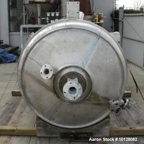 Used Bühler 1500 liter (400 gallon) Stainless Steel Vacuum Mixer