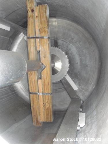 Used Bühler 1500 liter (400 gallon) Stainless Steel Vacuum Mixer