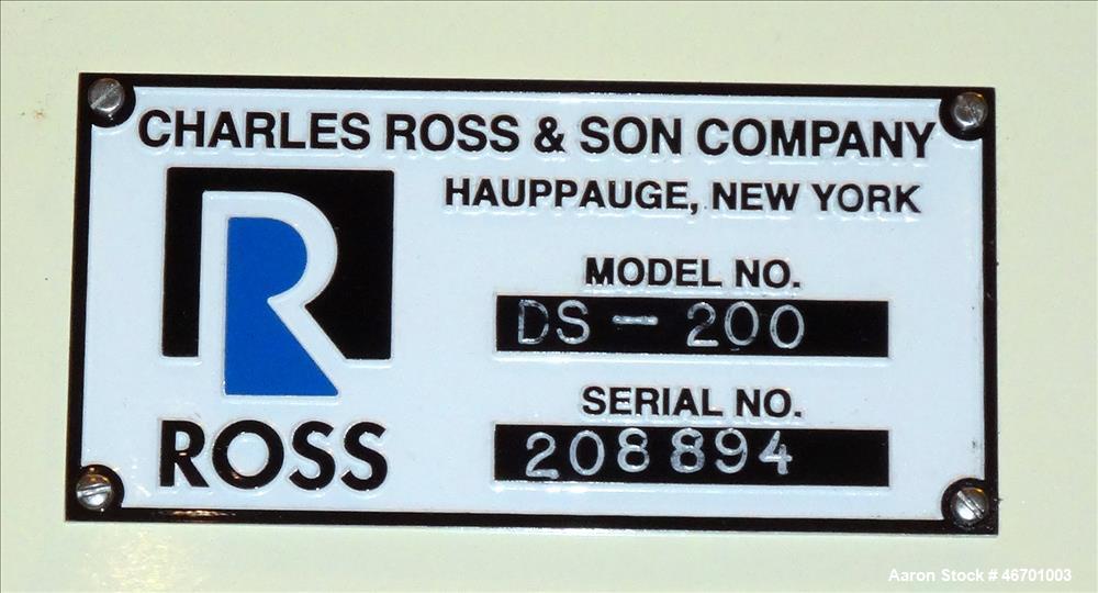 Unused- Charles Ross Planetary Mixer System.