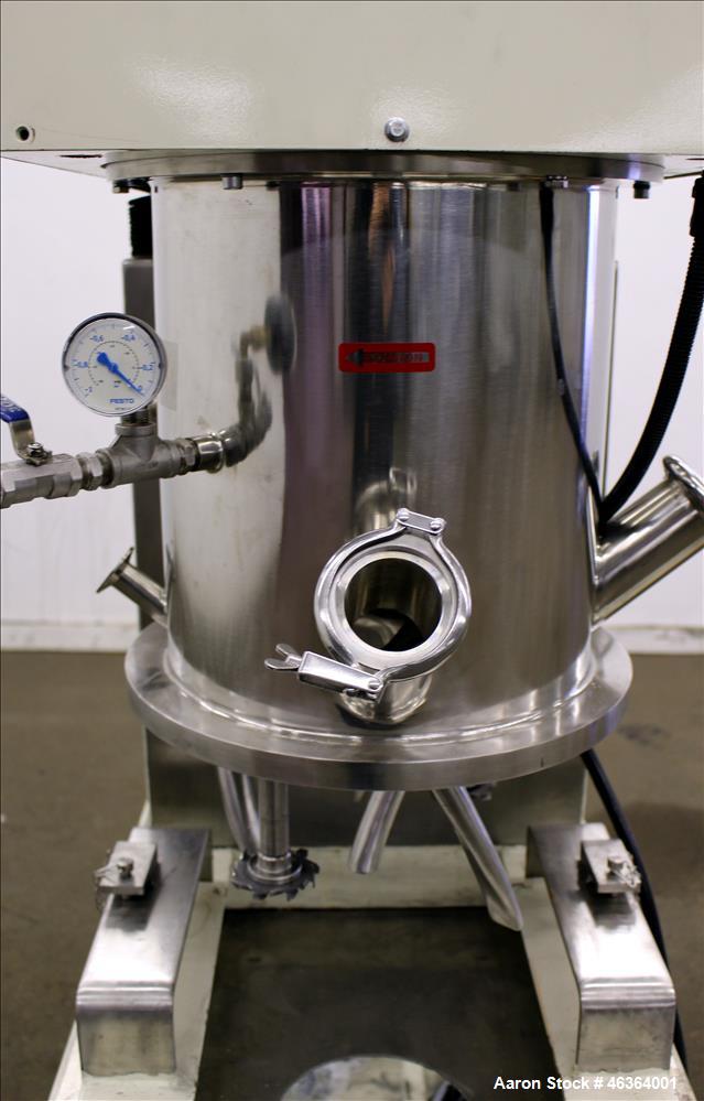 Used Ross Double Planetary Disperser Mixer, Type DPD-4, 304 Stainless Steel.