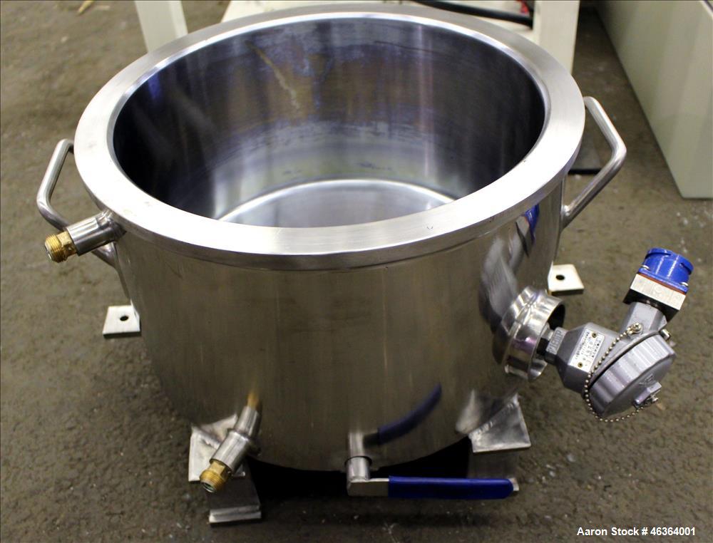 Used Ross Double Planetary Disperser Mixer, Type DPD-4, 304 Stainless Steel.