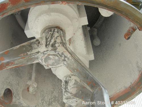 Used Ross Double Planetary Mixer, model HDM100, 304 stainless steel. 10-100 gallon working capacity. 34 1/2'' diameter x 28'' deep carbon steel jacketed can, rated internal FV, jacket 90 psi at 331 d...