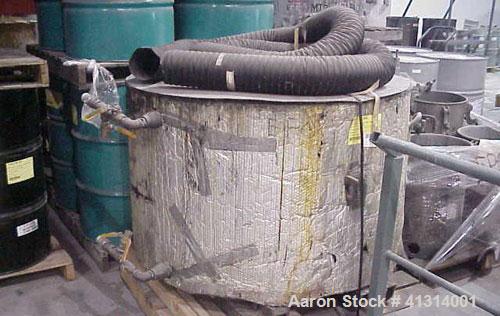 Used Ross Double Planetary Mixer, Model HDM-150.  150 gallon mixing capacity, 2 speed, 15 psi jacketed, full vacuum rated to 29.85 hg, 40 hp explosion proof motor, 220/440 volt, 3" sight and charge p...