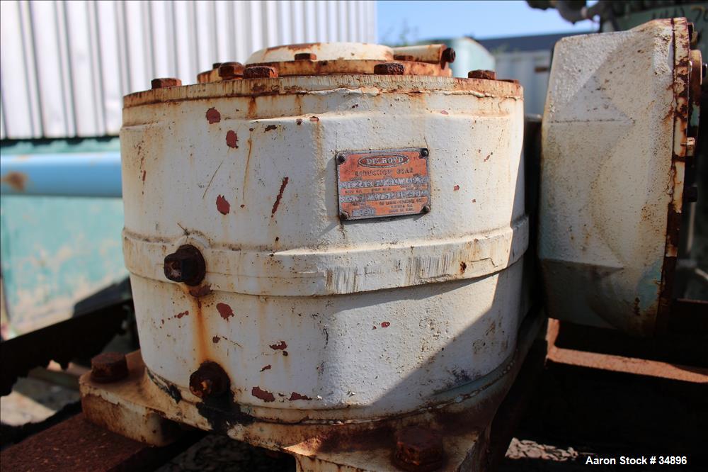 Used Stainless Steel Ross Double Planetary Mixer, Model HDM-25, 5-25 gallon working capacity