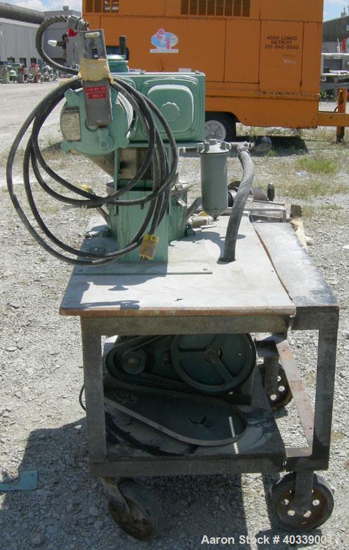 Used Ross Double Planetary Mixer, model LDM-1, 304 stainless steel..95 gallon working capacity, 1 gallon total. 8-1/4" diameter x 5" deep carbon steel jacketed mixing bowl, vacuum tilt back top cover...
