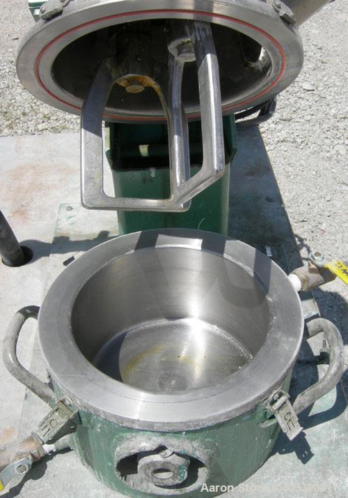 Used Ross Double Planetary Mixer, model LDM-1, 304 stainless steel..95 gallon working capacity, 1 gallon total. 8-1/4" diameter x 5" deep carbon steel jacketed mixing bowl, vacuum tilt back top cover...