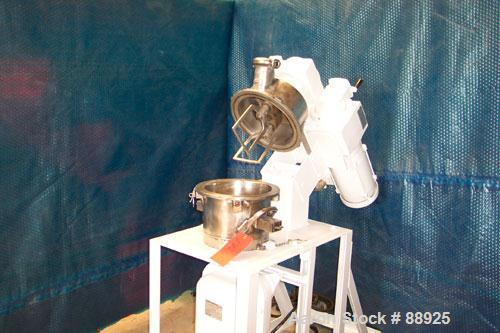 Used Ross Double Planetary Mixer, Model LDM-2, 304 Stainless Steel. 1 quart to 1.5 gallon working capacity, 2 total. 9-3/4" diameter x 6-1/2" deep non-jacketed bowl. Top vacuum hood with sight glass....