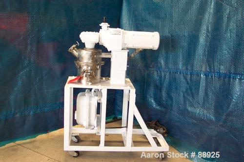 Used Ross Double Planetary Mixer, Model LDM-2, 304 Stainless Steel. 1 quart to 1.5 gallon working capacity, 2 total. 9-3/4" diameter x 6-1/2" deep non-jacketed bowl. Top vacuum hood with sight glass....