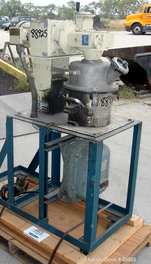 Used Ross Double Planetary Mixer, Model LDM-2, 304 Stainless Steel. 1 quart to 1.5 gallon working capacity, 2 total. 9-3/4" diameter x 6-1/2" deep non-jacketed bowl. Top vacuum hood with sight glass....