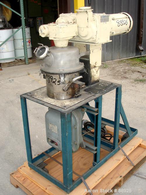 Used Ross Double Planetary Mixer, Model LDM-2, 304 Stainless Steel. 1 quart to 1.5 gallon working capacity, 2 total. 9-3/4" diameter x 6-1/2" deep non-jacketed bowl. Top vacuum hood with sight glass....