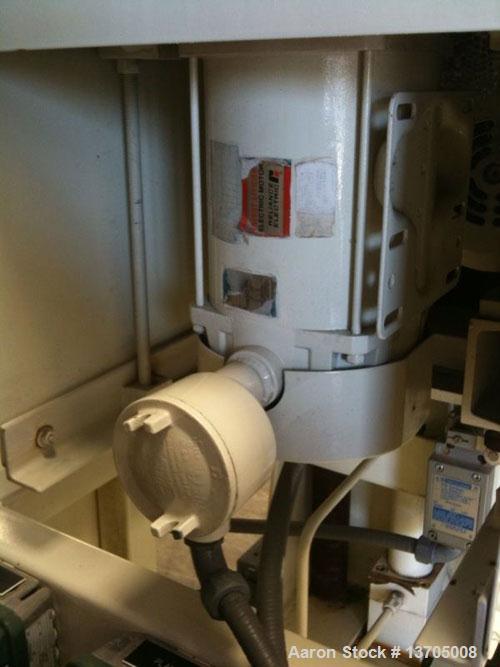 Used Two (2) Gallon Ross PD-2 PowerMix. Vacuum, jacketed, sanitary stainless steel construction, 0.78 to 1.5 gallon mixing capacity, 2 gallon total capacity. Unit has stainless jacketed mix can with ...
