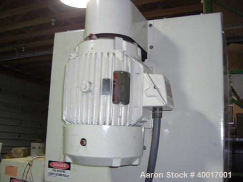 Used: 40 gallon Ross Powermix planetary mixer, model PD-40, stainless steel construction, vacuum rated, (1)  
stirrup blade driven by 7.5 hp 230/460 volt variable speed motor with VFD, (1) high speed...