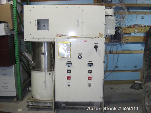 USED: Ross model PD-40 PowerMix, 40 gallon change can mixer used forhigh viscosity vacuum mixing and dispersion requirements. Has aplanetary blade that revolves in combination with a high speeddisper...
