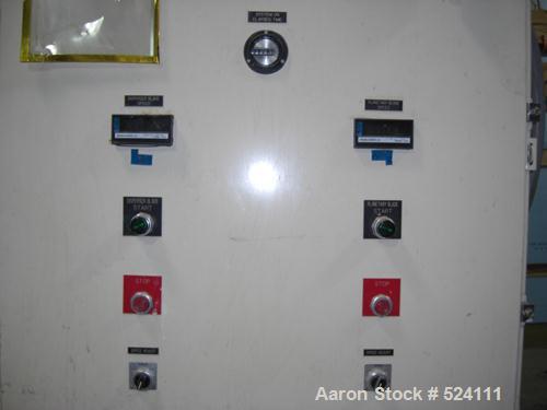 USED: Ross model PD-40 PowerMix, 40 gallon change can mixer used forhigh viscosity vacuum mixing and dispersion requirements. Has aplanetary blade that revolves in combination with a high speeddisper...