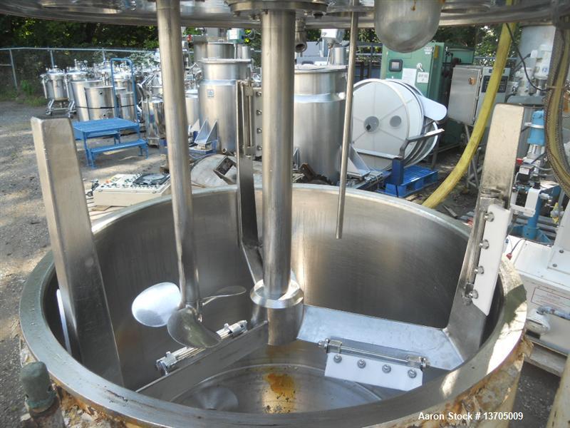 Used Ross Versamix, Model PVM-200, dual shaft design, 200 gallon working capacity