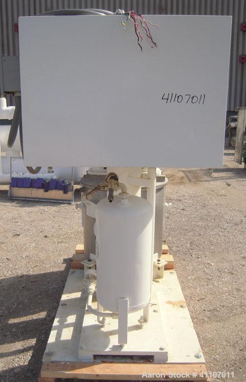 Used - Ross Versa Mixer, Model PVM-40E, 304 stainless steel. Change can design, triple agitation. (1) Anchor style agitator with scrapers, driven by a 5 hp, 1750 rpm motor with adjustable drive pulle...