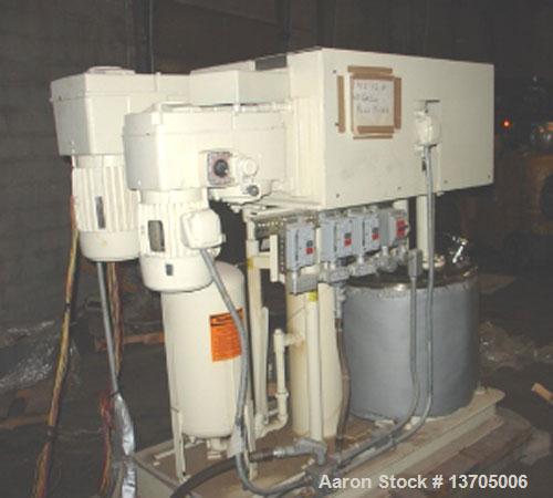 Used 40 Gallon Ross Versamix. Triple shaft, vacuum, jacketed, stainless steel Ross model PVM-40 Versamix. Triple shaft design, jacketed, vacuum, 40 gallon working capacity, 47 gallon total capacity, ...