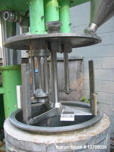 Used-40 Gallon Ross Model PVM-40 Versamix, triple shaft design