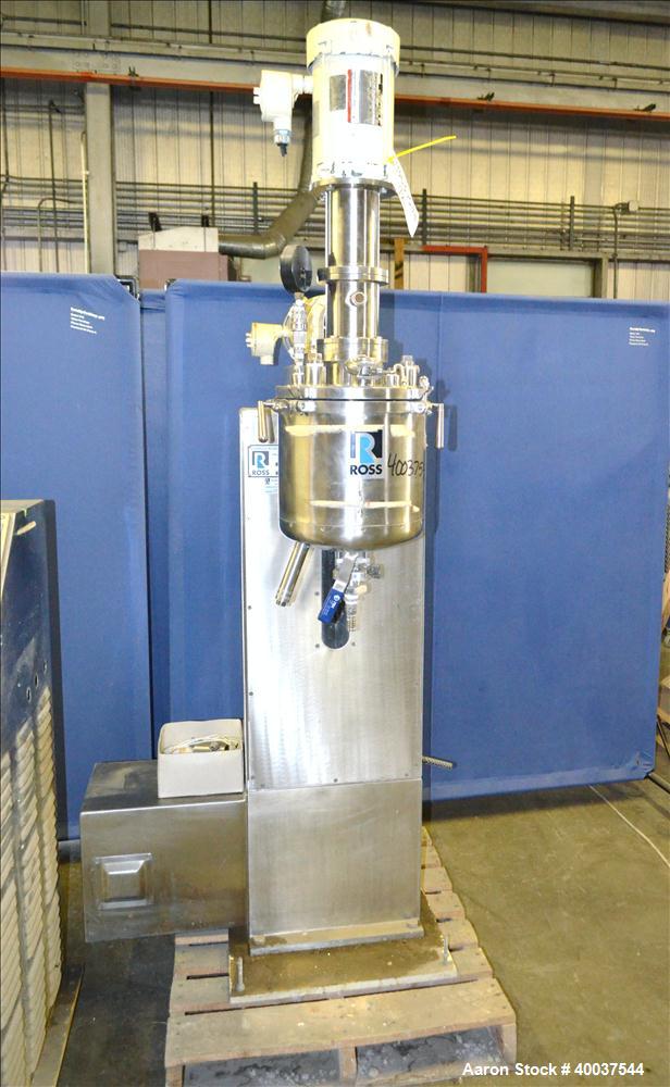 Used- Stainless Steel Ross Turbo Emulsifier, Model TE.3-10