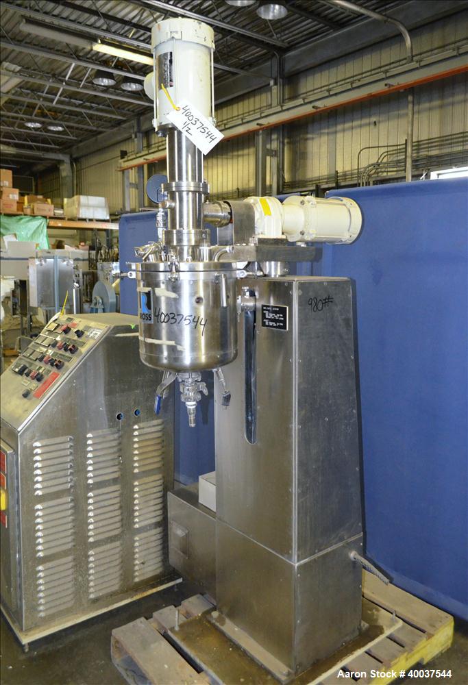 Used Stainless Steel Ross Turbo Emulsifier, Model TE.3-10