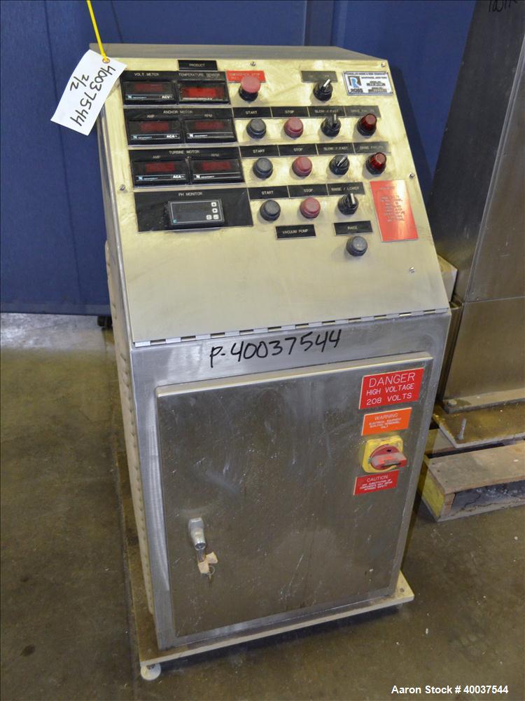 Used Stainless Steel Ross Turbo Emulsifier, Model TE.3-10