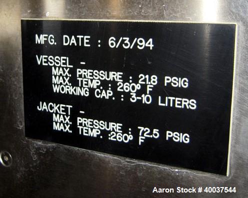 Used Stainless Steel Ross Turbo Emulsifier, Model TE.3-10