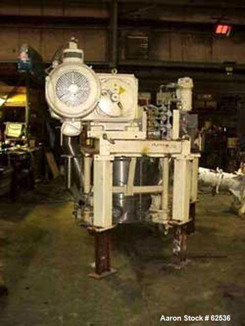 Used Stainless Steel Ross Planetary Mixer, (Modified Ross HDM) 225 Gallon