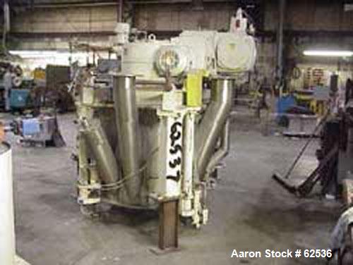 Used Stainless Steel Ross Planetary Mixer, (Modified Ross HDM) 225 Gallon