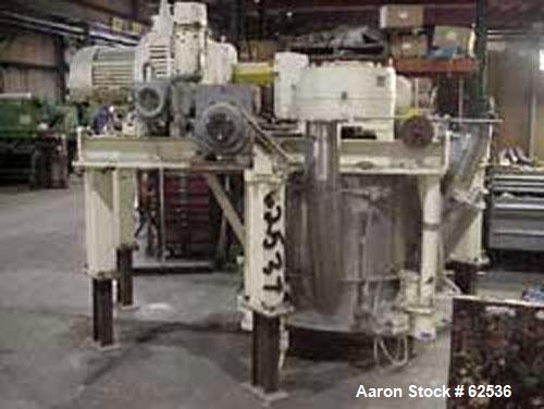 Used Stainless Steel Ross Planetary Mixer, (Modified Ross HDM) 225 Gallon