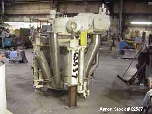 Used Stainless Steel Ross Planetary Mixer, (Modified Ross HDM) 225 Gallon
