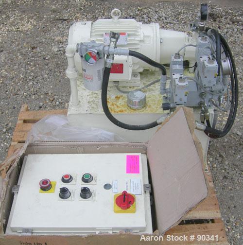 Used Ross Versa Mixer, Model PVM-100, 304 stainless steel.  Rated for full vacuum (29.5" HG) and 5 psi air for discharge purposes only. Change can design, triple agitation. (1) Anchor style agitator,...