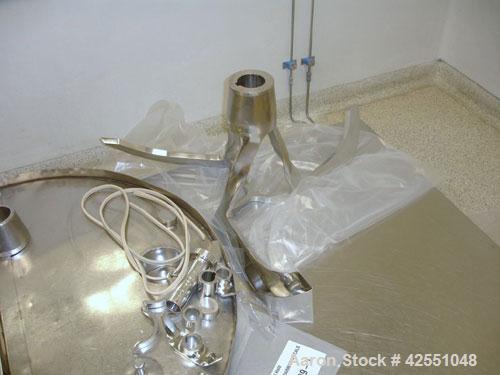 Used Collette High Shear Mixer, Model Gral 600. 43" Diameter stainless steel non jacketed bowl, plug valve discharge, with chopper and main drive with controls, serial #85MG60053. AS IS WHERE IS, LOA...