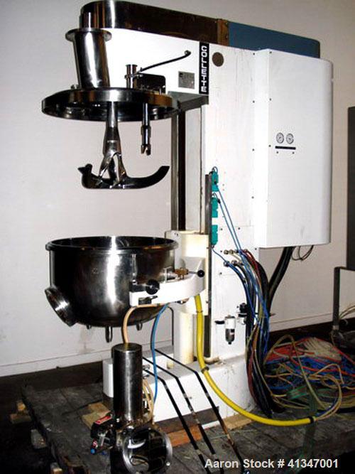 Used Collette High Shear Granulator, 150 Liter, Model GRAL150. This is a standard GRAL granulation mill with top-entering 3 winged anchor blade, and top entering high speed chopper. The unit features...