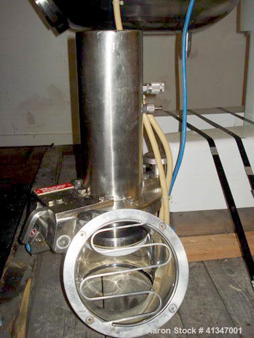 Used Collette High Shear Granulator, 150 Liter, Model GRAL150. This is a standard GRAL granulation mill with top-entering 3 winged anchor blade, and top entering high speed chopper. The unit features...