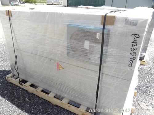 Used Collette 75 Liter High Shear Granulator, Model VACTRON 75, 316L polished stainless steel contact parts. Jacketed bowl 20-1/2'' diameter x 15'' deep. Internal rated 10 psig at -20 to 320 deg F, 3...