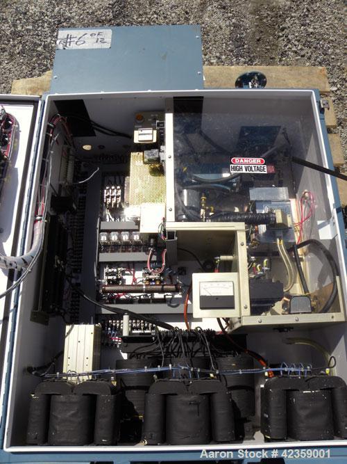 Used Collette 75 Liter High Shear Granulator, Model VACTRON 75, 316L polished stainless steel contact parts. Jacketed bowl 20-1/2'' diameter x 15'' deep. Internal rated 10 psig at -20 to 320 deg F, 3...