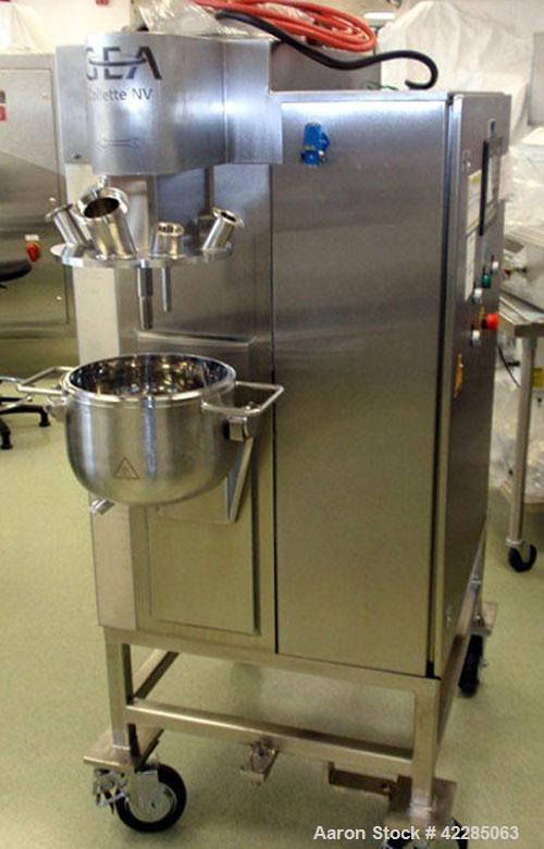 Used Stainless Steel Collette High Shear Mixer, Model GRAL10