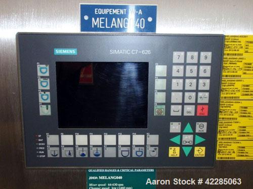 Used Stainless Steel Collette High Shear Mixer, Model GRAL10