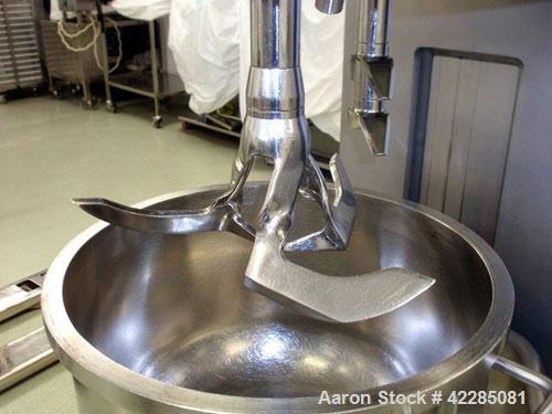 Used Collette High Shear Mixer, Model GRAL25. Stainless steel construction. (2) 25 Liter jacketed bowl with main blade and chopper, 575 volt 60 hz, serial# 89MG2517.