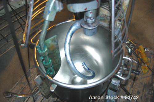 Used: Crypto Peerless Vertical Planetary Mixer, model EM40, 42 quart capacity