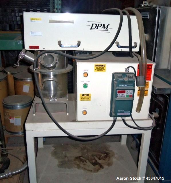 Used Ross Planetary Mixer, Model DPM-2, 2-Gallon capacity, Stainless steel, vacuum cover, Non-Jacketed mixing can, approximately 1.5 hp motor with VFD.  On stand.