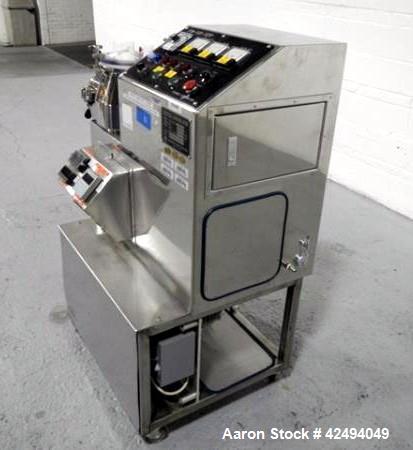 Used Stainless Steel Powrex Corportation high shear granulator, 6 liter, model FM-VG-1UP