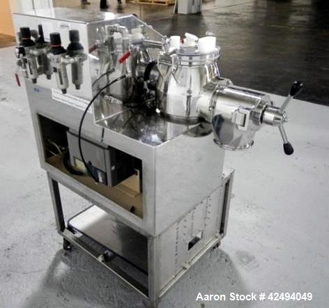 Used Stainless Steel Powrex Corportation high shear granulator, 6 liter, model FM-VG-1UP