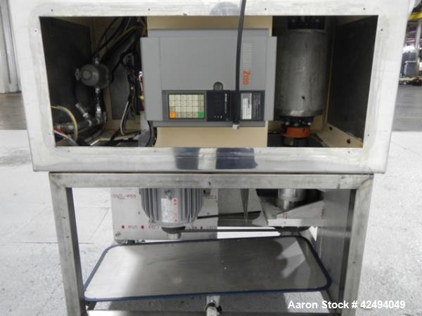 Used Stainless Steel Powrex Corportation high shear granulator, 6 liter, model FM-VG-1UP
