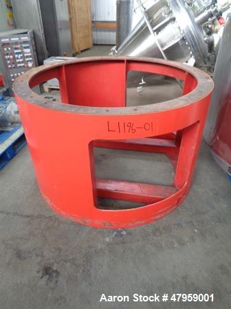 Used Fillworth Type Fillmastic Approximately 1,000 Litre Jacketed Hot Melt Mixer. Approximately mm diameter x mm straight side. Has welded flat bottom and bolted dished top heads. Internally rated at...