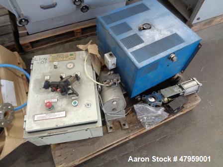 Used Fillworth Type Fillmastic Approximately 1,000 Litre Jacketed Hot Melt Mixer. Approximately mm diameter x mm straight side. Has welded flat bottom and bolted dished top heads. Internally rated at...
